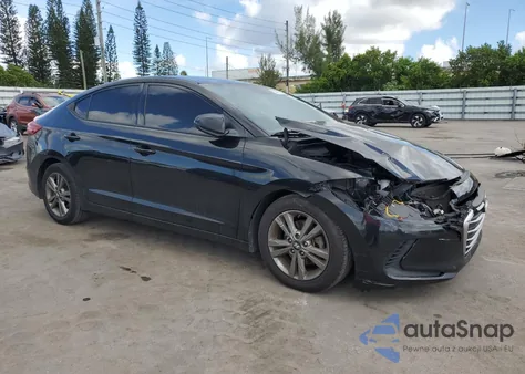 2018 Hyundai Elantra Sel from USA, damaged, VIN 5NPD84LF4JH233529
